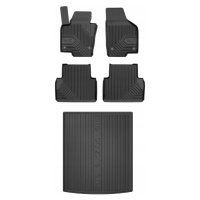 Set 77 Gumové rohože a rohož Vw Sharan 2 2010-2022 7os s