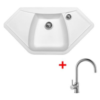 Sinks Naiky 980 Milk + Vitalia