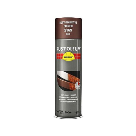 Rust-Oleum Antikorozní základový nátěr ve spreji HARD HAT 500 ml červený, RO.2169