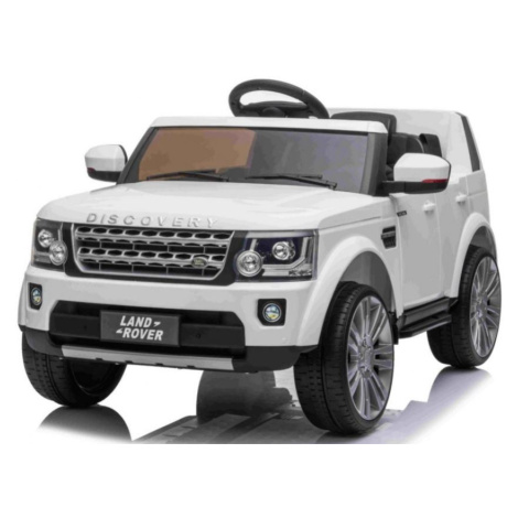 mamido  Elektrické autíčko Land Rover Discovery bílé