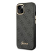 Guess GUHCP14MHG4SHK hard silikonové pouzdro iPhone 14 PLUS 6.7" black 4G Vintage Gold Logo