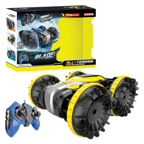 R/C 1:18 Obojživelné auto - žluté Sparkys