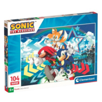 Clementoni - Puzzle 104 Sonic