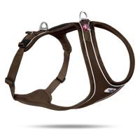 CURLI Postroj pro psy Belka Comfort Brown M, 20-30kg