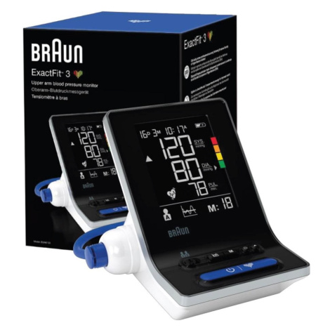 Braun Exactfit 3 BUA6150 ramenný tlakoměr + dvě manžety