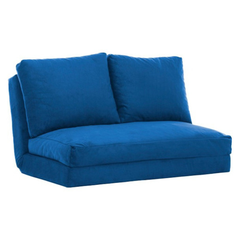 Hanah Home Dvoumístná futonová rozkládací pohovka Taida modrá