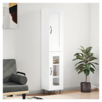 vidaXL Skříň highboard bílá 34,5 x 34 x 180 cm kompozitní dřevo