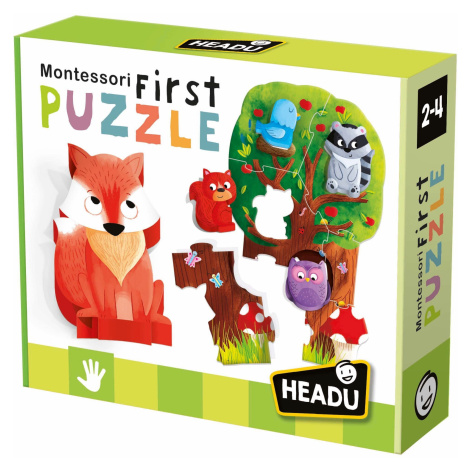 Headu: Montessori Moje první puzzle - Les