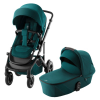 BRITAX RÖMER Set kočárek Smile 5Z + hluboká korba Atlantic Grey Diamond collection