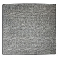 Vopi koberce Kusový koberec Alassio hnědý čtverec - 100x100 cm
