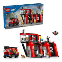 LEGO® City 60414 Hasičská stanice s hasičským vozem