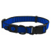 Obojek Active Dog Strong M modrý 2x34-49cm