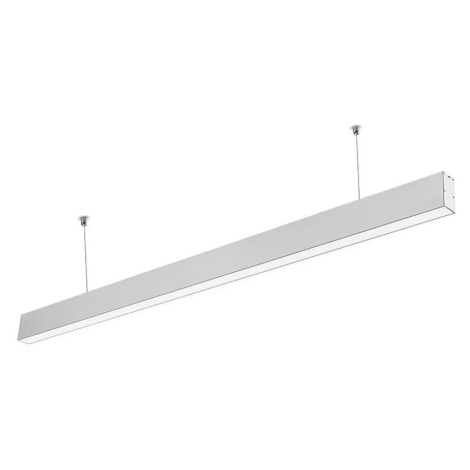 LED Lustr na lanku SAMSUNG CHIP LED/40W/230V 4000K stříbrná Donoci