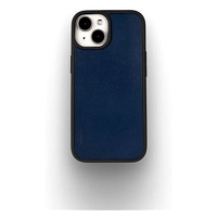 Lemory iPhone 15 kožený kryt s podporou MagSafe tmavě modrý