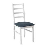 Jídelní židle NILO 8 Bílá Tkanina 5
