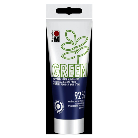 Marabu Green Alkydová barva - noční modrá 100 ml