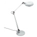 BRILONER CCT LED stolní lampa na psací stůl, pr. 20 cm, 9 W, stříbrná BRILO 7027-014