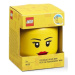 LEGO® úložná hlava (mini) - holka