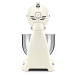 50's Retro Style kuchyňský robot s nerezovou miskou 4,8 l krémový - SMEG