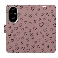 iSaprio Flip pouzdro Heart Dark 02 pro Honor 200 Pro