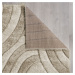 Flair Rugs koberce Kusový koberec Indulgence Velvet Carved Natural - 200x290 cm