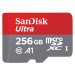 SanDisk MicroSDXC karta 256GB Ultra (150 MB/s, A1 Class 10 UHS-I) + adaptér