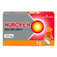 NUROFEN PRO DĚTI 125MG SUP 10