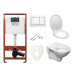 Cenově zvýhodněný závěsný WC set TECE do lehkých stěn / předstěnová montáž+ WC S-Line S-line Pro