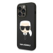 Karl Lagerfeld KLHCP14XSLKHBK hard silikonové pouzdro iPhone 14 PRO MAX 6.7" black Silicone Karl