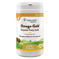 NaturVet Omega Gold - 180 žvýkacích tablet