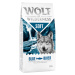 Wolf of Wilderness granule, 12 kg za skvělou cenu - Adult "Soft - Blue River" - losos