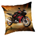 Jerry Fabrics s. r. o. Polštářek licenční 40x40 - Motorka Red