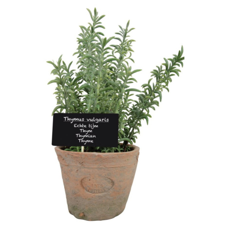 Umělá rostlina (výška 21,5 cm) Thyme – Esschert Design