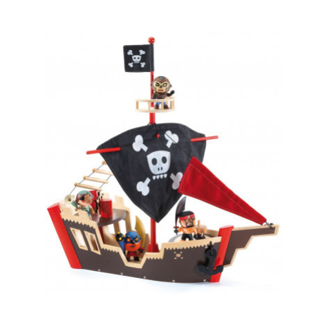 Arty Toys - pirátská loď DJECO