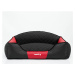 Pelíšek pro psa Reedog Black & Red Sofa