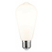 PAULMANN Klasická White LED žárovka ST64 E27 7W 2700K stmívatelné opál