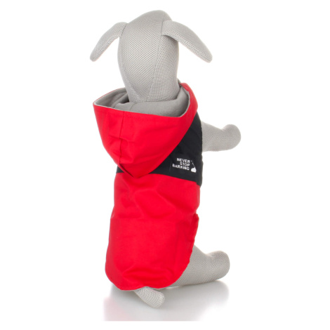 Vsepropejska Sindra zimní bunda pro psa Barva: Červená, Délka zad (cm): 40, Obvod hrudníku: 52 -