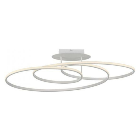 JUST LIGHT LED stropní svítidlo bílé moderní světelný kruh do interiéru 3000K LD 15321-16