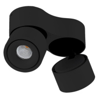 Arcchio Arcchio LED stropní bodové svítidlo Rotari, 6,1 W, 2 světla, černé