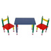 Idea Dětský set stůl + 2 židle PASTELKY