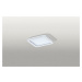 LED Stropní zápustné bodové svítidlo AZzardo Slim 9 Square 3000K IP44 white AZ2830 6W 500lm 3000