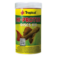 Tropical Hi-Protein Discs XXL 250ml/125g krmivo s korýši a měkkýši pro velké ryby