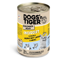 Dogs'n Tiger Gourmet Menu 6 × 400 g - kuřecí s lososem