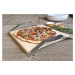 Pizza Craft Čtvercový pizza kámen s nerezovým rámem