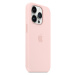 Apple silikonový kryt s MagSafe na iPhone 14 Pro Max křídově růžový Křídově růžová