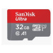 SanDisk MicroSDXC karta 32GB Ultra (120 MB/s, A1 Class 10 UHS-I, Android) + adaptér