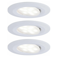 PAULMANN Vestavné svítidlo LED Calla kruhové 3x6W bílá mat výklopné 999.27 P 99927