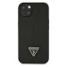 Guess GUHCP14MPSATLK hard silikonové pouzdro iPhone 14 PLUS 6.7" black Saffiano Triangle Logo