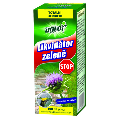 likvidátor zeleně STOP 100 ml Agro