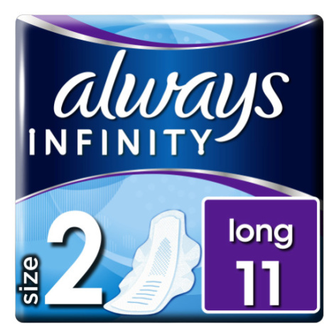 ALWAYS Infinity Long velikost 2 s křidélky 11 ks